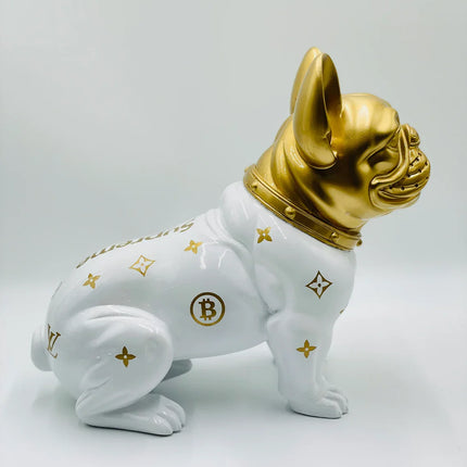 Lou the Bulldog Luxury Art Statue