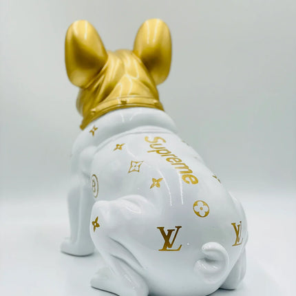 Lou the Bulldog Luxury Art Statue