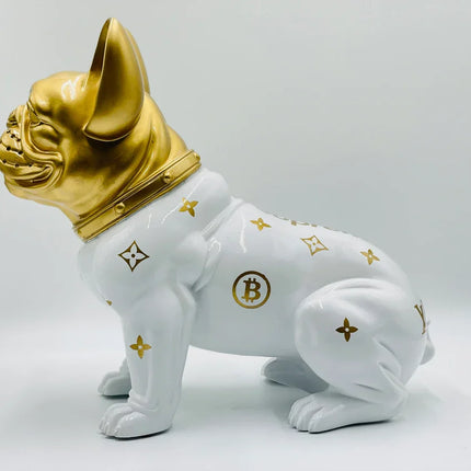 Lou the Bulldog Luxury Art Statue