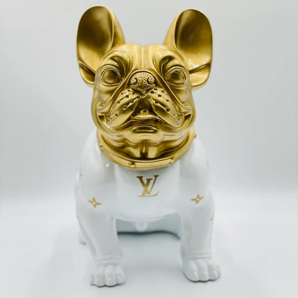 Lou the Bulldog Luxury Art Statue