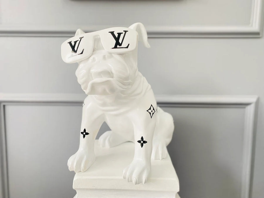 Designer Luxury Design Bulldog-Black & White