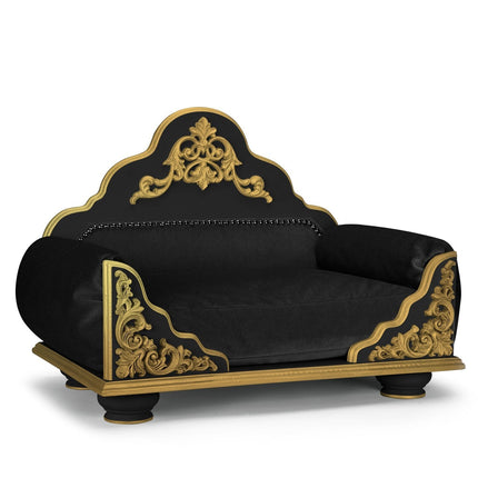 Luxury Dog Bed, Grace Kelly: Black