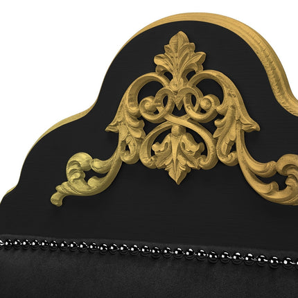 Luxury Dog Bed, Grace Kelly: Black