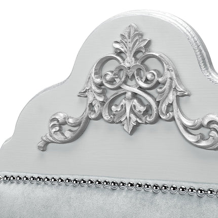 Luxury Dog bed: Silver, Grace Kelly