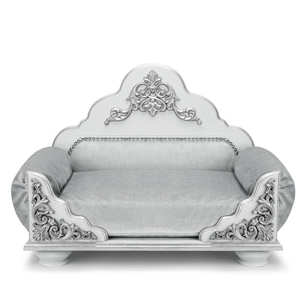 Luxury Dog bed: Silver, Grace Kelly