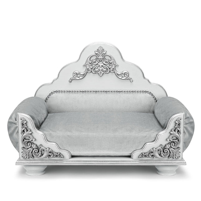 Luxury Dog bed: Silver, Grace Kelly