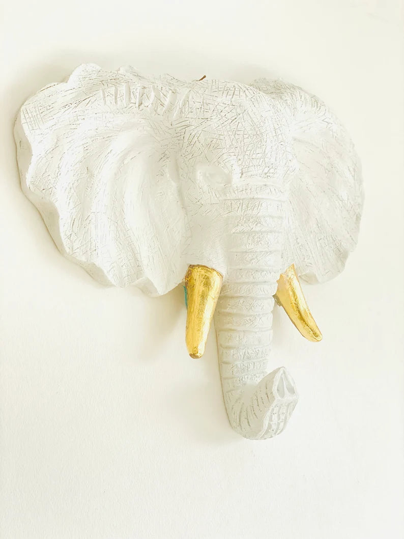 Luxury Elephant Wall Sculpture HT Animal Supply