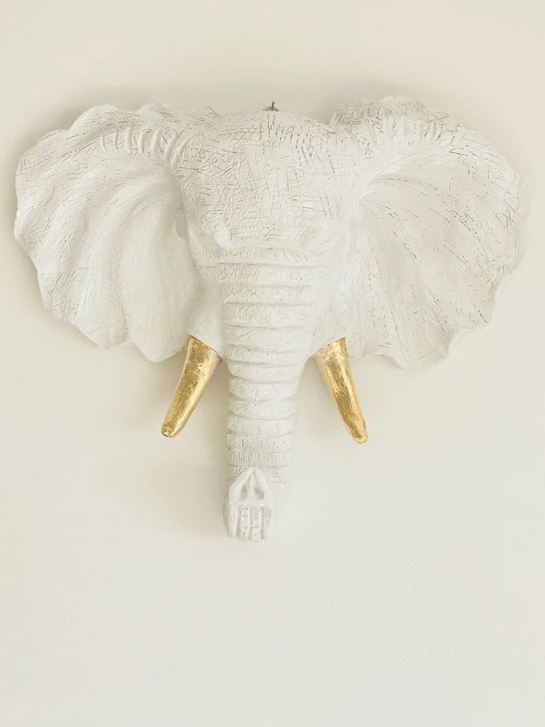 Luxury Elephant Wall Sculpture HT Animal Supply