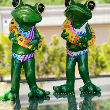 Luxury Garden Frog Statue