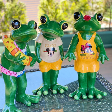 Luxury Garden Frog Statue