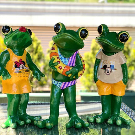 Luxury Garden Frog Statue