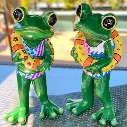 Luxury Garden Frog Statue