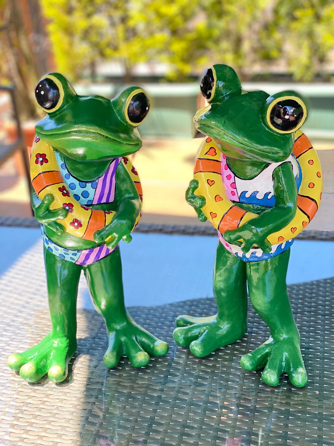 Luxury Garden Frog Statue