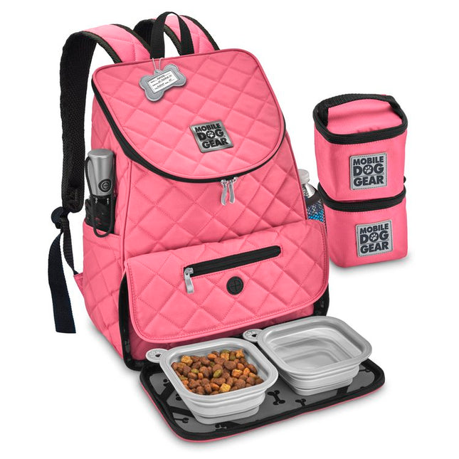 Personalized Weekender Backpack Pink