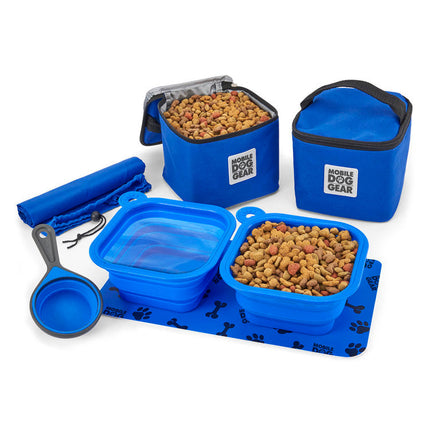 Mobile Dog Gear Dine Away Food Set: Perfect Travel Companion for Medium/Large Dogs