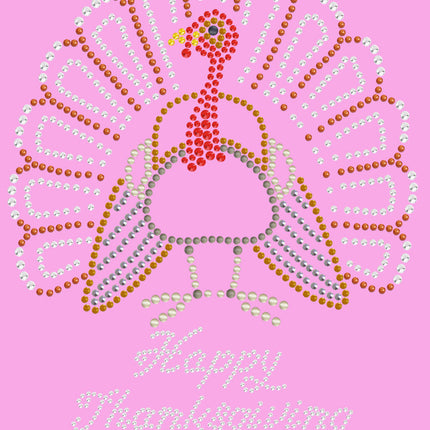 Happy Thanksgiving Turkey 2 - Women's T-shirt