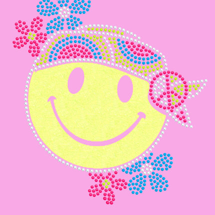 Happy Face Hippy - Women's T-shirt