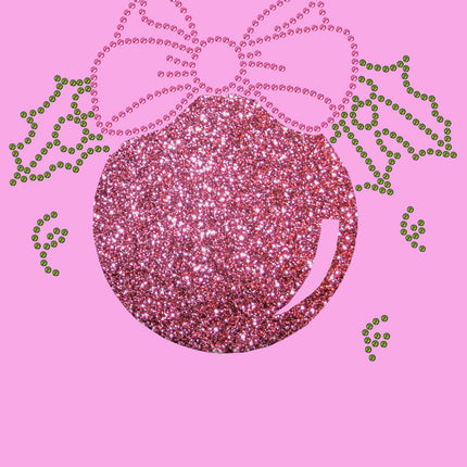 Pink Glitter Ornament - Women's T-shirt