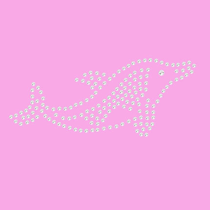 Dolphin (Rhinestone) - Women's T-shirt