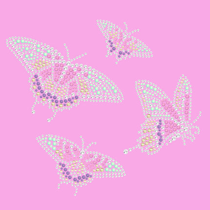 Pastel Butterflies - Women's T-shirt