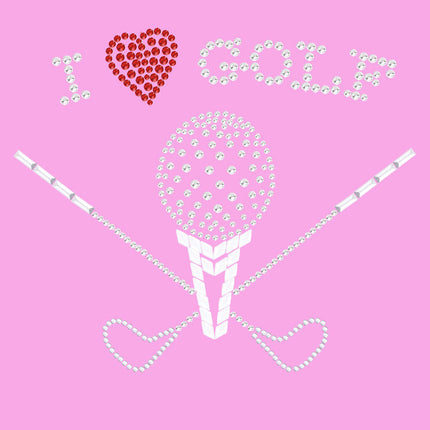 I Love Golf (Large) - Women's Tee