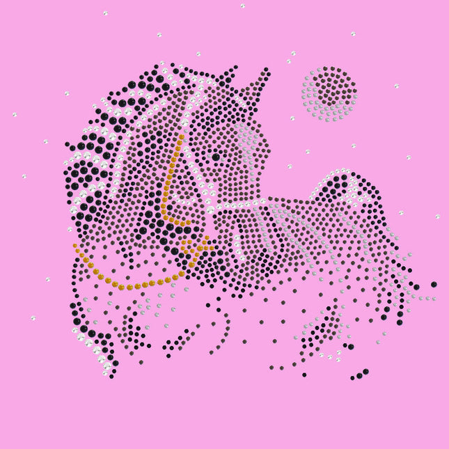 Horse with Stars & Moon - Women's T-shirt