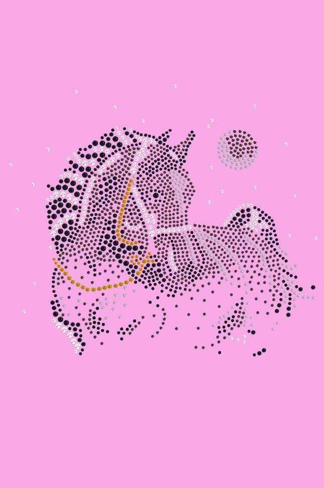 Horse with Stars & Moon - Women's T-shirt