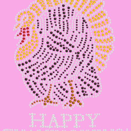 Happy Thanksgiving Turkey 1- Women's T-shirt