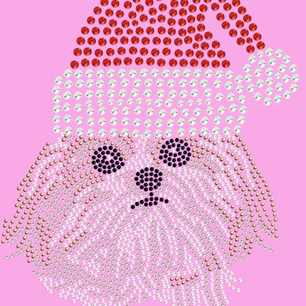 Shih Tzu with Santa Hat - Women's T-shirt