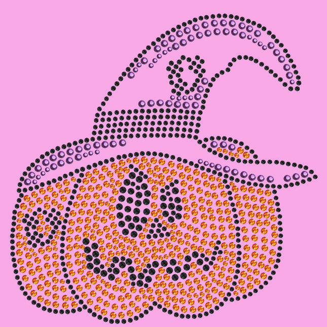 Jack O'Lantern with Hat - Women's T-shirt