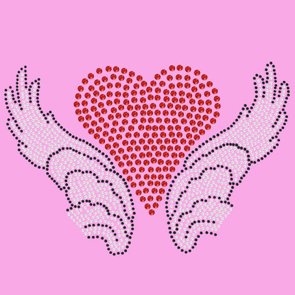 Heart with Wings 2 - Women's T-shirt