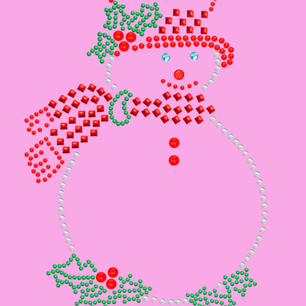 Snowman Outline - Women's T-shirt