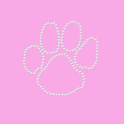 Paw (Rhinestone Outline) - Women's T-shirt