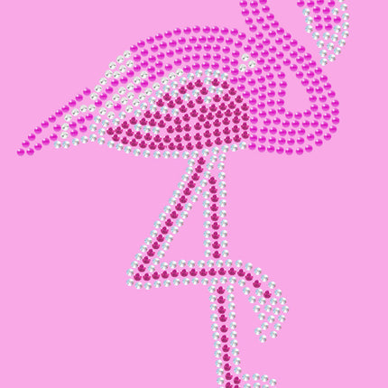 Pink Flamingo (Iridescent - AB) - Women's T-shirt