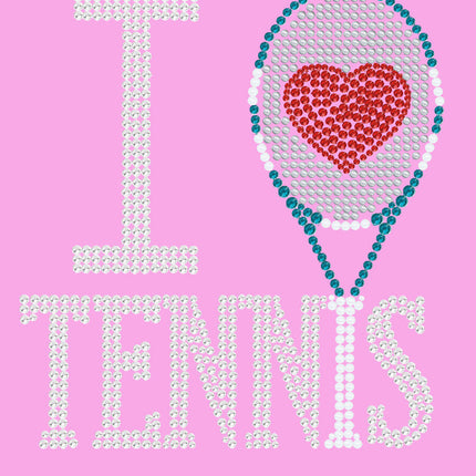 I Love Tennis - Women's Tee