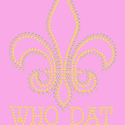 Fleur de Lis - Who Dat - Women's T-shirt