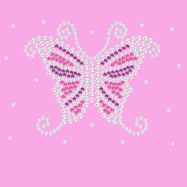 Pink & Purple Butterfly - Women's T-shirt