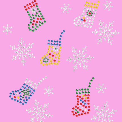 Stockings & Snowflakes - Bandana