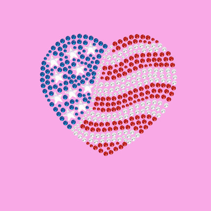 Patriotic Heart 2 - Women's T-shirt