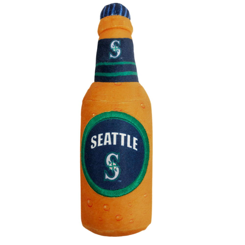 Seattle Mariners Beer Bottle Toy by Pets First Option