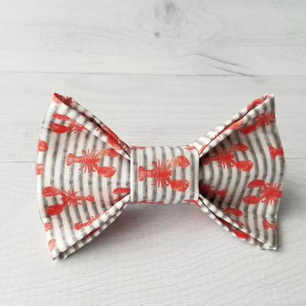 Maine Lobster Dog Bow Tie