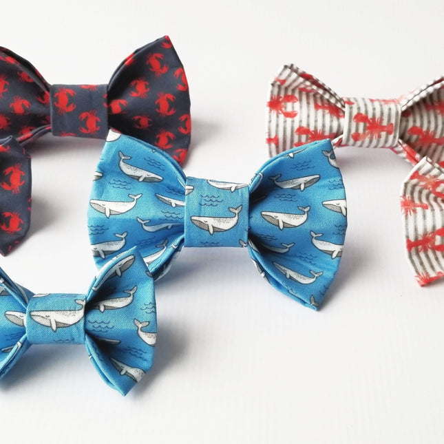 Maine Lobster Dog Bow Tie