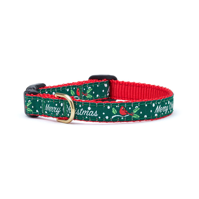 Merry Christmas Small Breed Dog Collar