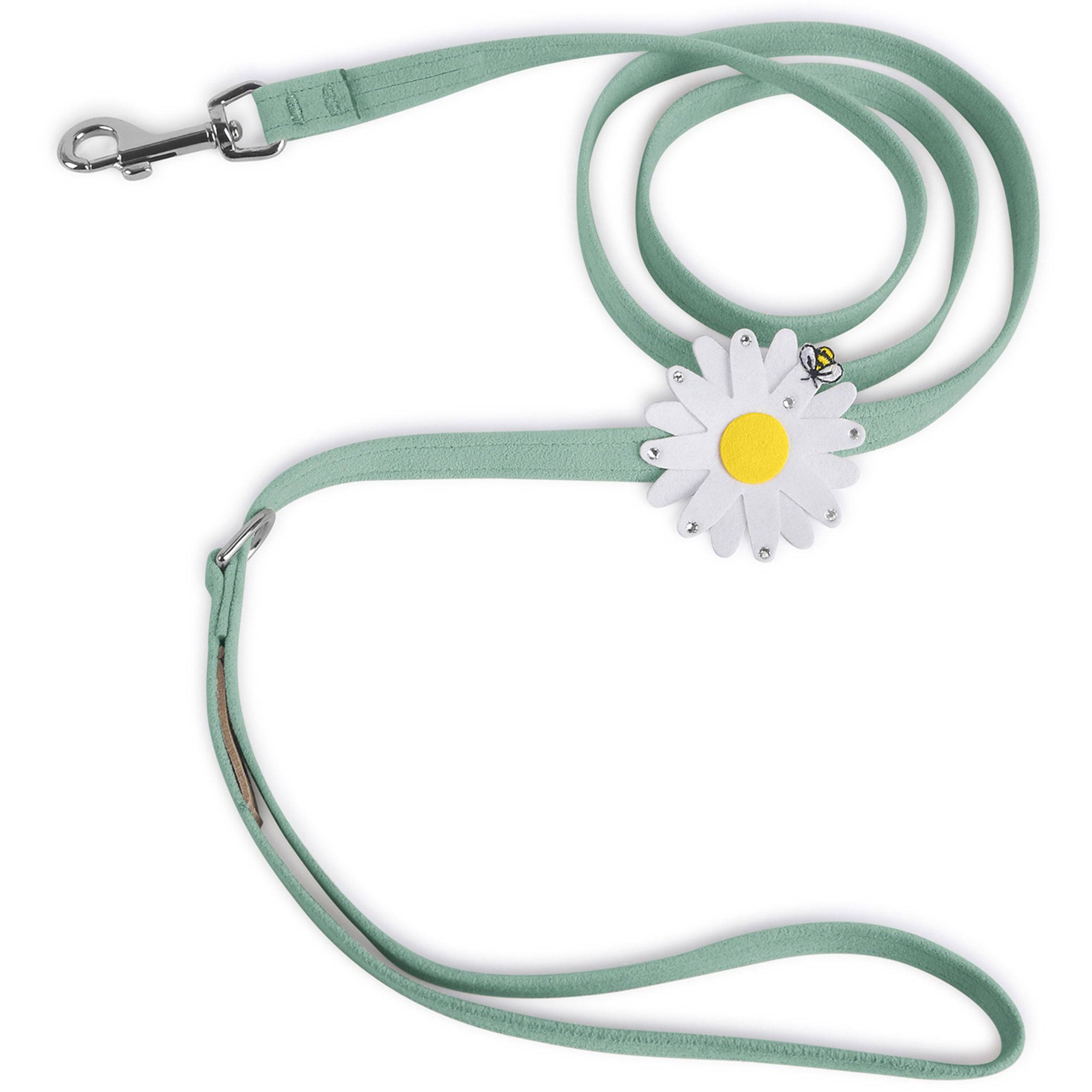 Large Daisy Leash Mint