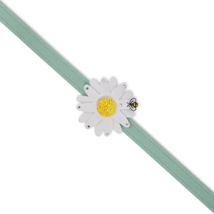 Large Daisy with AB Crystal Stellar Center Leash