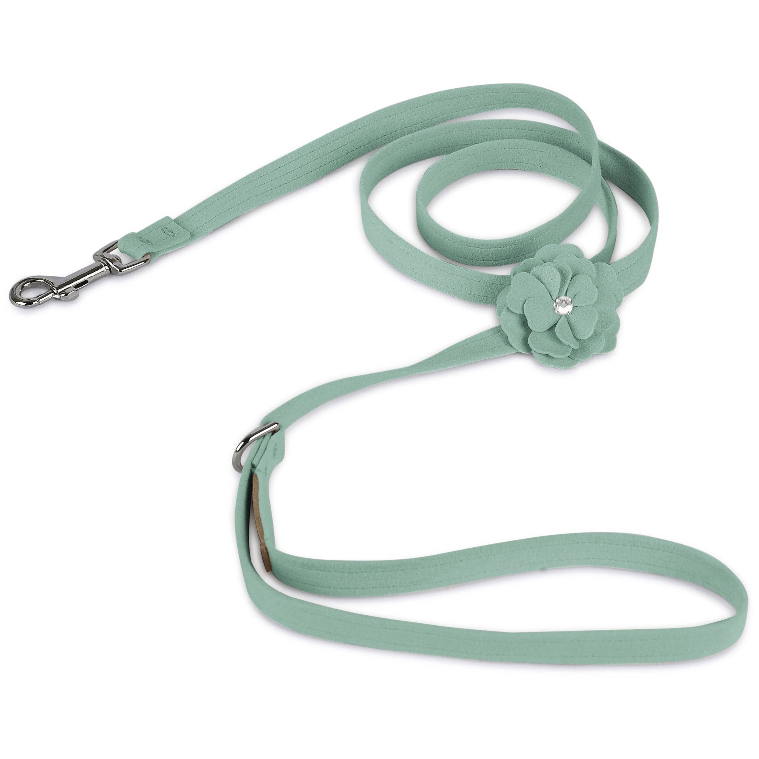 Tinkie's Garden Flower Leash Mint