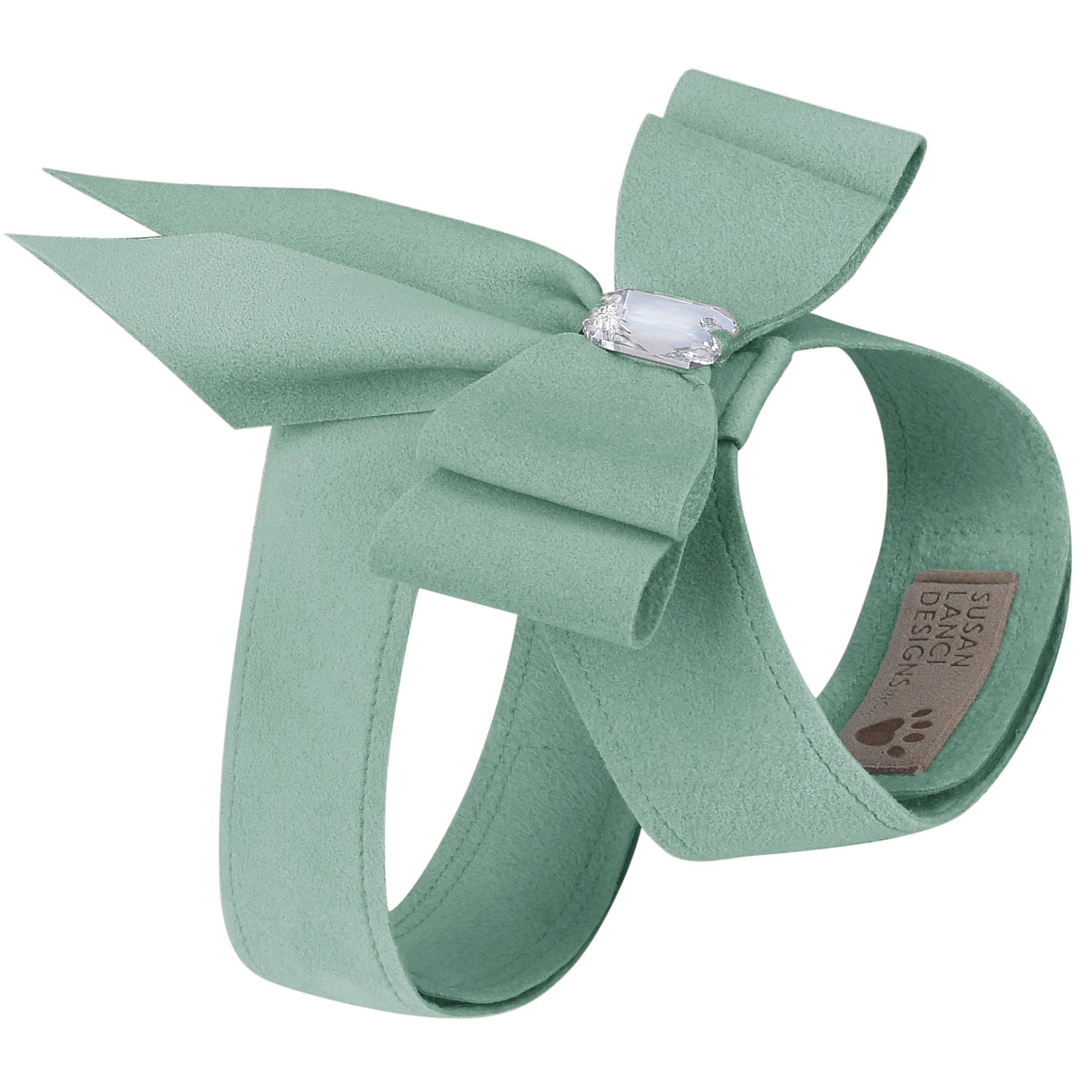 Double Tail Bow Tinkie Harness Mint