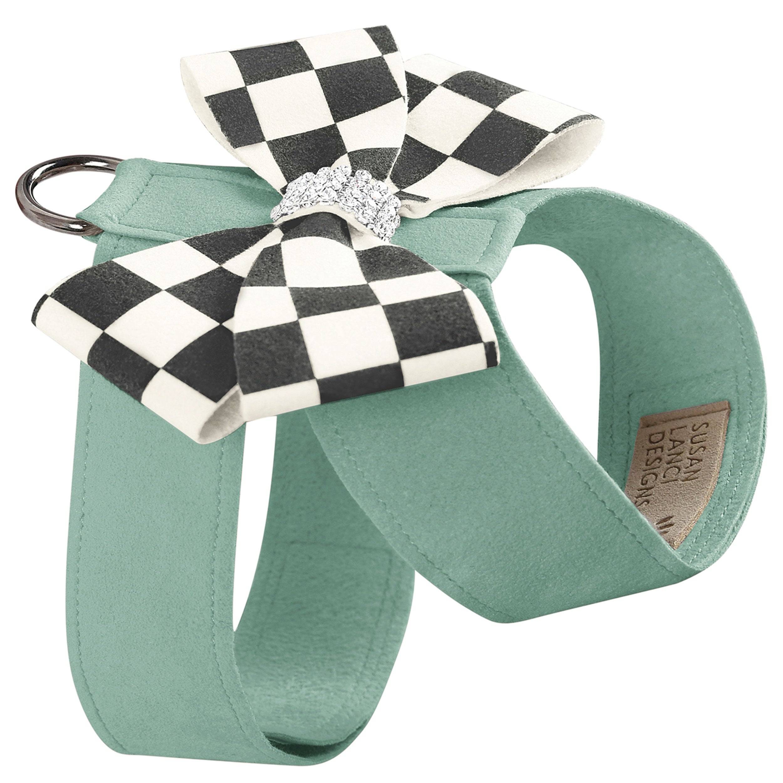 Windsor Check Nouveau Bow Tinkie Harness Mint