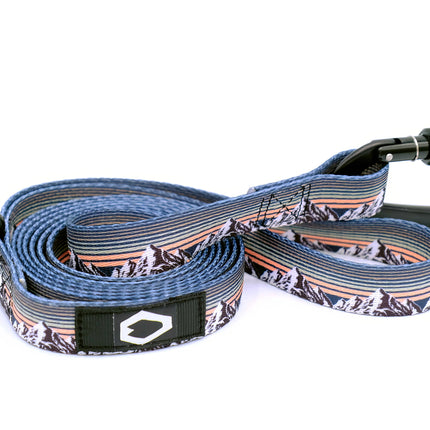 Outdoor Style Mountain Sunset Nylon Dog Leash