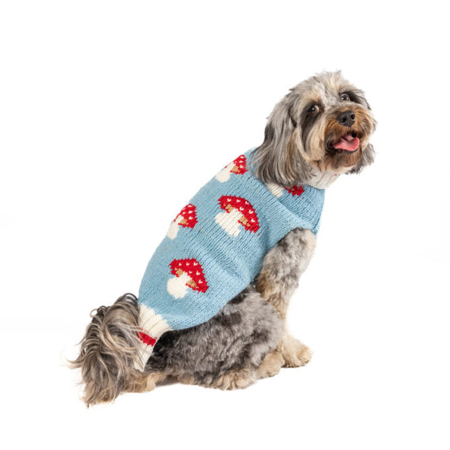 Mushroom Dog Sweater